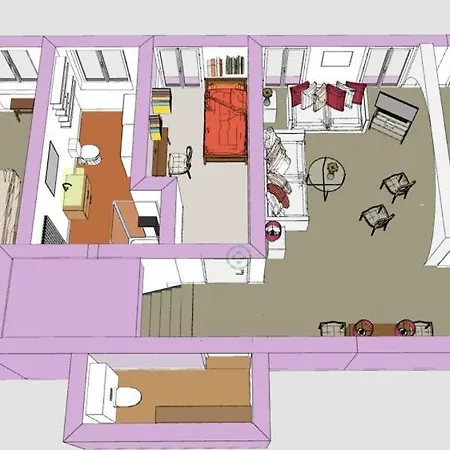 Apartament The Persian Lady - Lovely & Quiet - Latin Quarter Paryż
